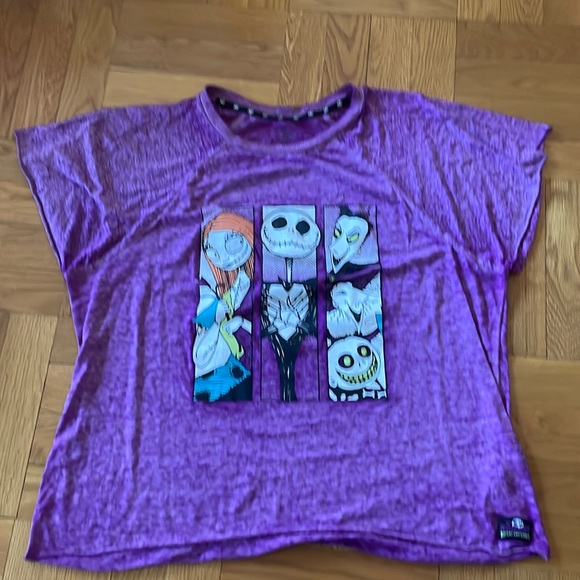 Disney Tim Burton’s The Nightmare Before Christmas Shirt Size Small 4-6 - Picture 1 of 2